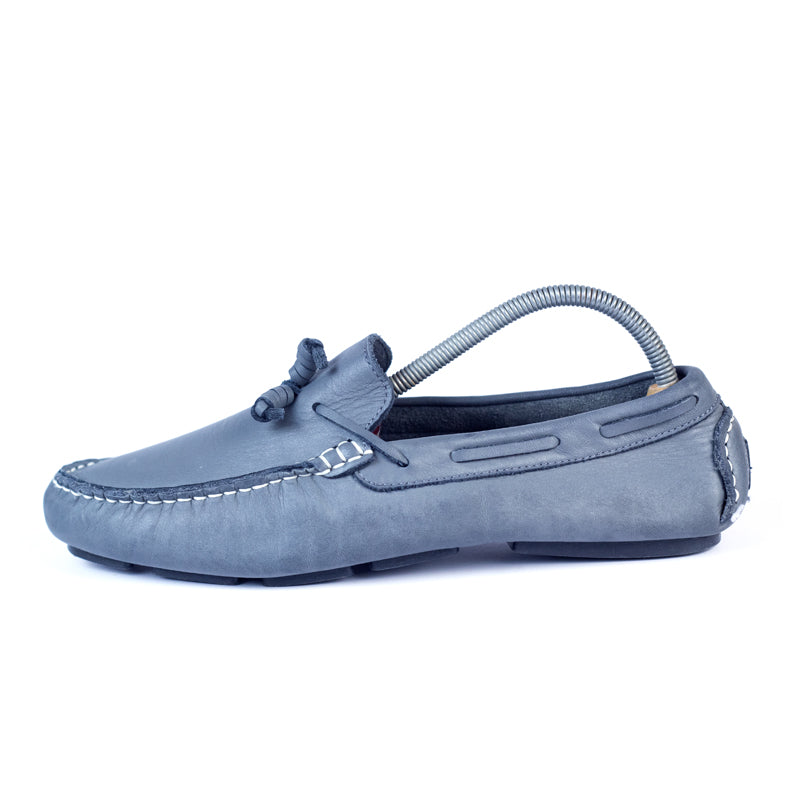 Belle Gambe  Loafers For Men  (Blue)