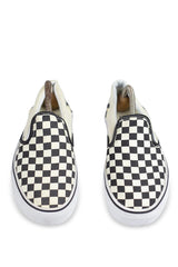 New Chessboard Canvas Shoes Casual Sneakers Ladies Walking Shoes Slip on Loafers Sport Shoes Baskets Femme Compensées