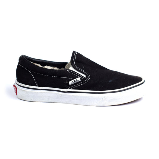 Vans Womens Classic Slip Canvas Slip On Sneakers Shoe Casual