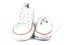 Converse Girls White Fabric Trainer UK 7 EU