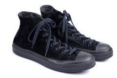 Converse - Chuck 70 Velvet High-Top Sneakers - Black