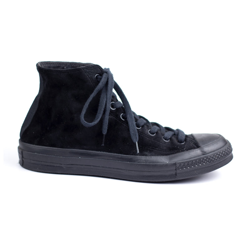 Converse - Chuck 70 Velvet High-Top Sneakers - Black