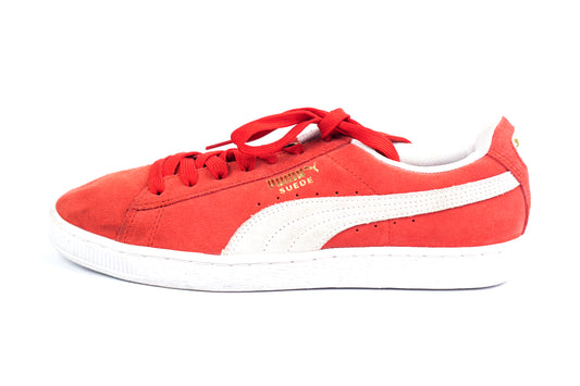 Puma suede sneakers Classic XXI red color