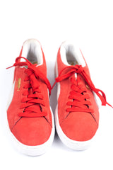 Puma suede sneakers Classic XXI red color