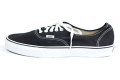 VANS Black White Low Top Shoes - US Women