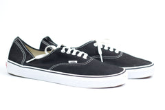 VANS Black White Low Top Shoes - US Women