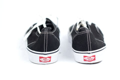 VANS Black White Low Top Shoes - US Women