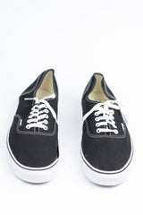 VANS Black White Low Top Shoes - US Women