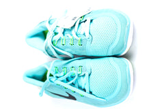 Nike Free Running Shoe 5.0 Light Aqua/Light Retro/Green Glow/Black Women