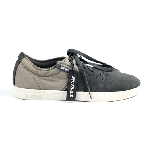 Supra TK Low Stacks (Grey Suede/Canvas)