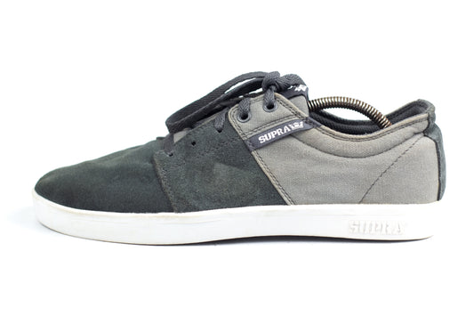 Supra TK Low Stacks (Grey Suede/Canvas)