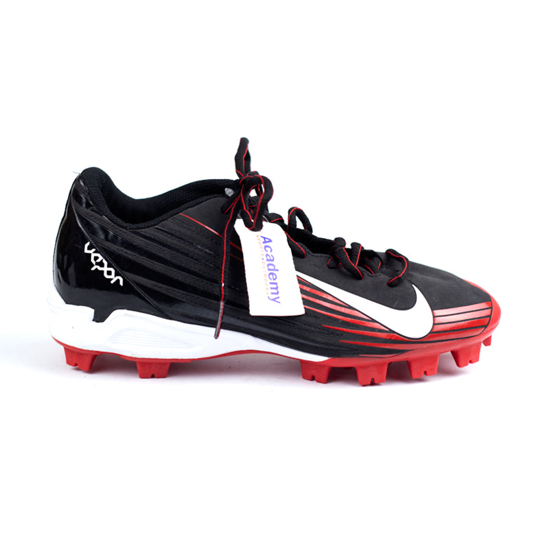 Nike Vapor Flywire Baseball Cleats Shoes 4Y Black Red sport