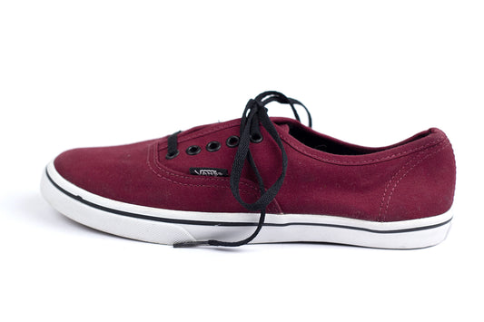 Vans Amazon.com: Vans Mens Authentic Trainers Burgundy: Shoes