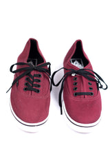 Vans Amazon.com: Vans Mens Authentic Trainers Burgundy: Shoes