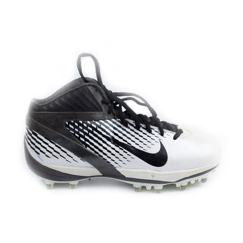 Nike Air Zoom Alpha Talon Black and White Football Cleats