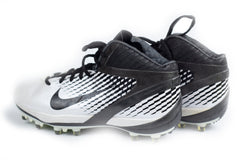 Nike Air Zoom Alpha Talon Black and White Football Cleats