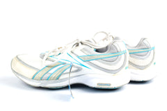 Reebok Train Tone Smooth&nbsp; Shoes White Teal Blue Lace Up Low