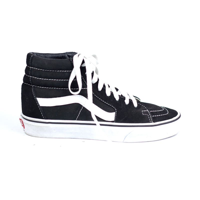 Vans SK8-Hi Black Skate Shoes Hi-Top 721356 Skateboard Mens