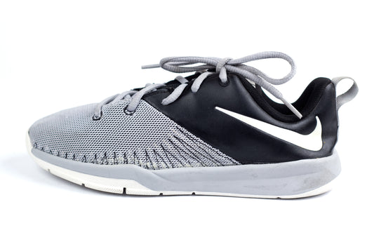 New* Nike Team Hustle D 7 Low (PS) Black/White-Wolf Grey