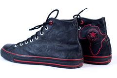 Converse Men's (Product) Red All Star Hi Africa Black/Red : Leather