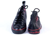 Converse Men's (Product) Red All Star Hi Africa Black/Red : Leather