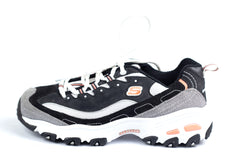 Skechers D'Lites&nbsp; Black and Peach Colored. Hard To Find Color