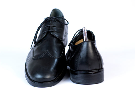 ECCO BLACK FORMAL SHOES