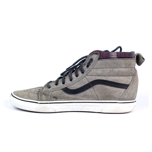 Vans Gray Suede High Top Sneaker Men SZ 13 Good Cond