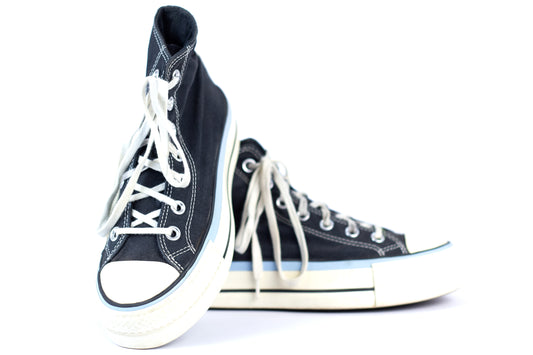 Converse all Star Chuck Taylor Platform(Blue Heel Stripe)