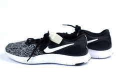 Nike Flex Contact Womens Running Shoes Black White 9M Athletic Trainers Sneakers