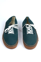 Vans Unisex Sneakers Green with Gum Bottom