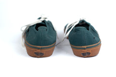 Vans Unisex Sneakers Green with Gum Bottom