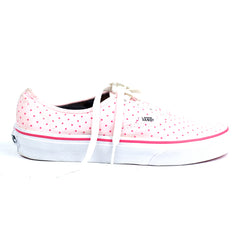 Vans Women's Pink Polk-A-Dot Authentic Low Sneakers