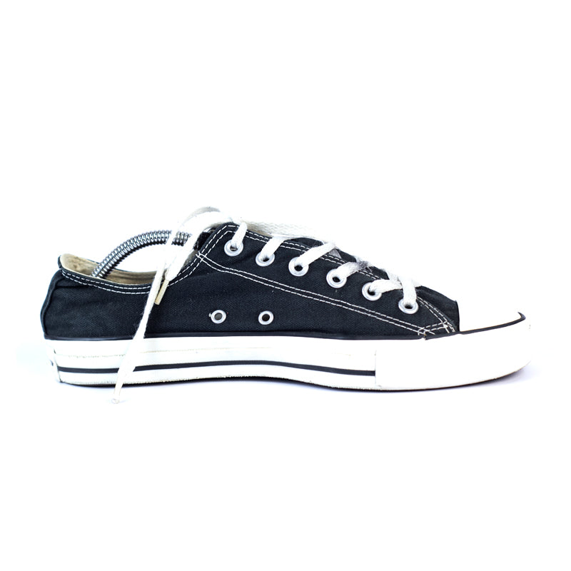 Converse Chuck Taylor All Star Ox Sneakers Shoes Black Unisex Mens 6 Womens 8