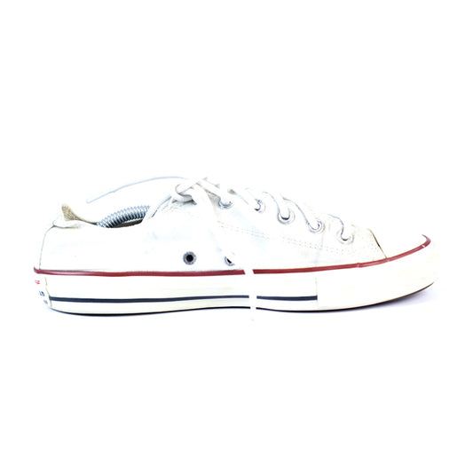 Converse Girls White Fabric Trainer UK 7 EU