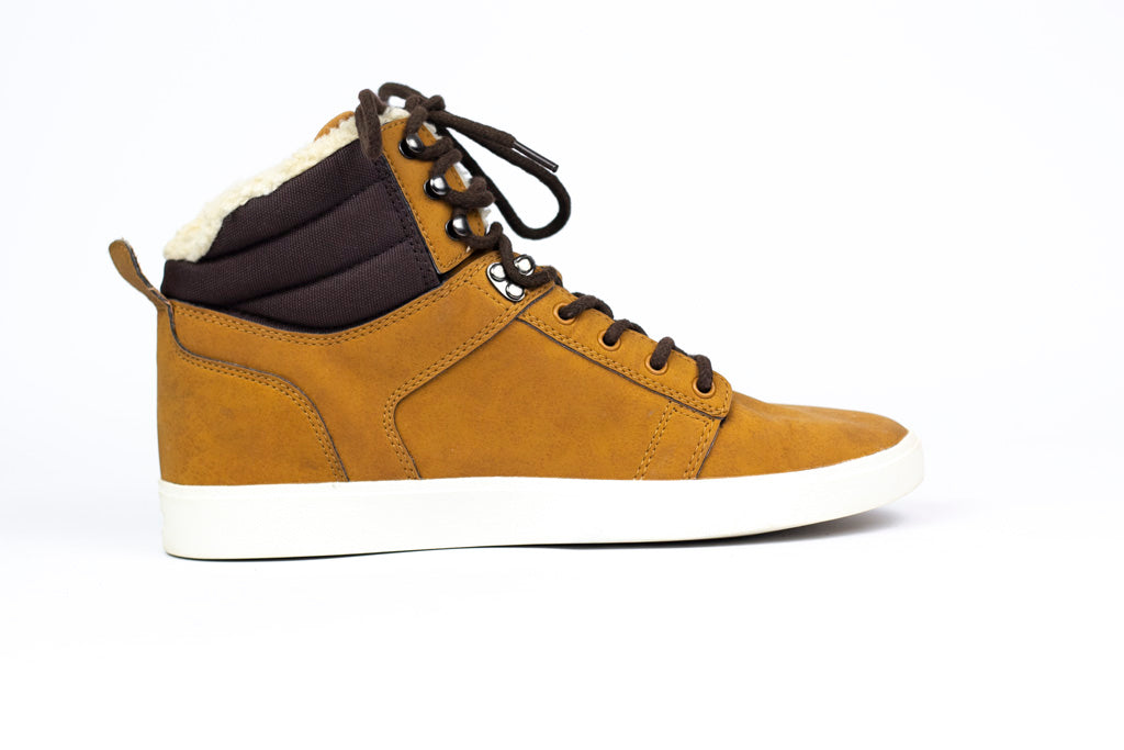 Boys Faux Nubuck High-Top Sneaker