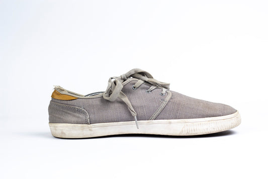 Carlo Grey Heritage Canvas Lace-Up