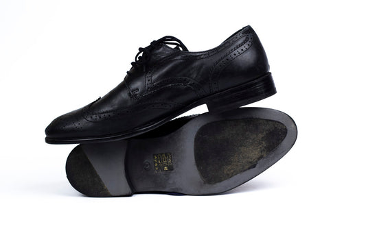 URBAN Men Black Formal Brogue