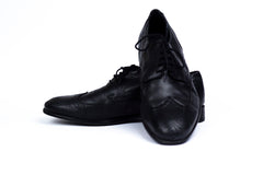 URBAN Men Black Formal Brogue