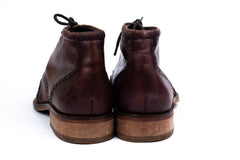 dez le vôtre Bottes cheville en cuir Cole Haan Liam Chukka II bout d'aile marron Brogue C11053 taille 8M