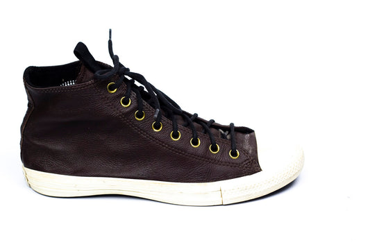 Converse Chuck Taylor All Star Ctas HI Dark Root Brown Leather