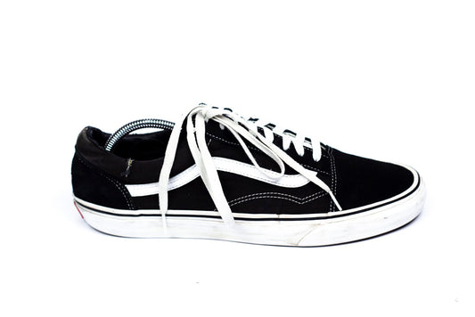 Vans Old Skool  Noir Black Sneakers (Black, White)