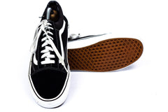 Vans Old Skool  Noir Black Sneakers (Black, White)