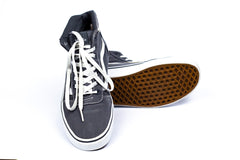 Vans Off The Wall Skateboard Shoes Grey/White