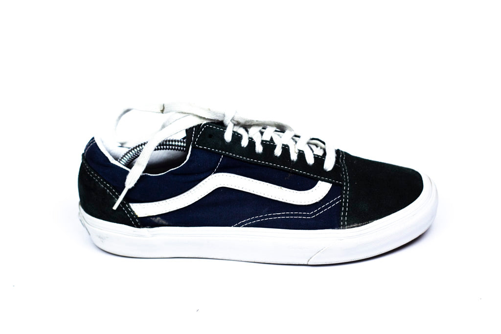 VANS Skate Old Skool Shoes Suede Canvas Dark Navy