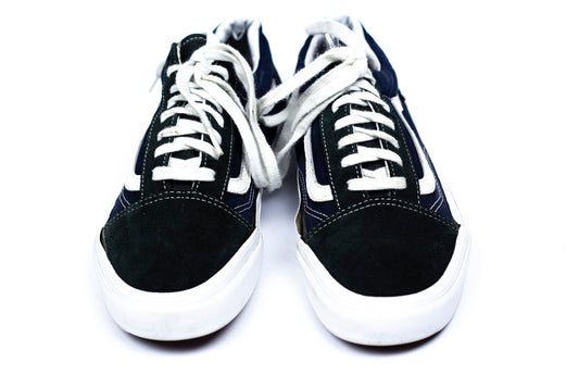 VANS Skate Old Skool Shoes Suede Canvas Dark Navy