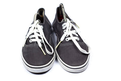 Vans Off The Wall TB4R Lace Up Low Top Gray Shoes Unisex Mens