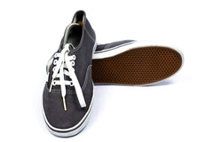 Vans Off The Wall TB4R Lace Up Low Top Gray Shoes Unisex Mens