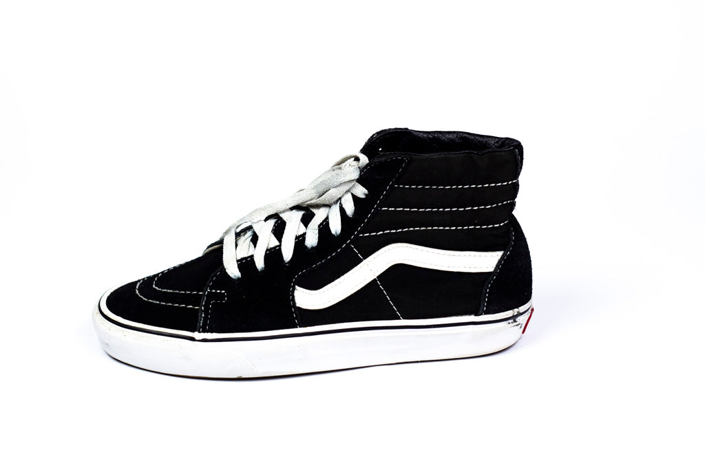 Vans Women's Hi-Top Sneaker, Black Black