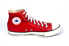 Converse Shoes Chuck Taylor Hi All Star Red Sneakers